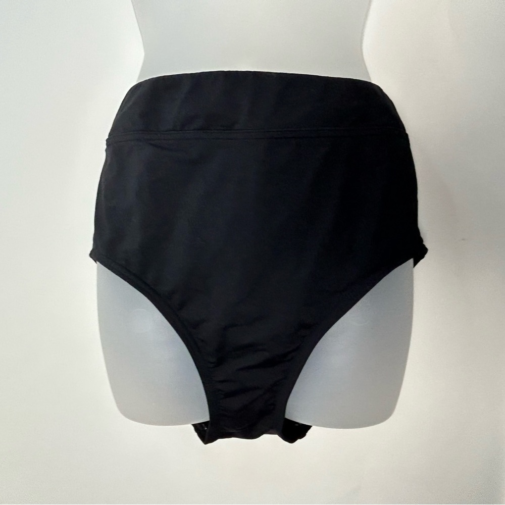 Lands' End Black Bikini Bottoms Size 14